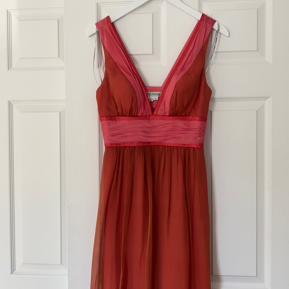 Kay Unger formal gown